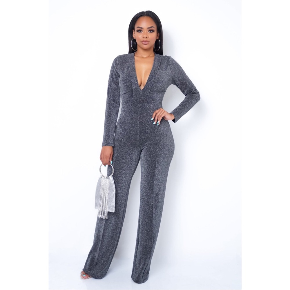 Silver Jumpsuit